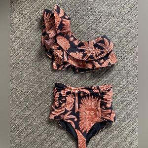 Johanna Ortiz One Shoulder Two Piece